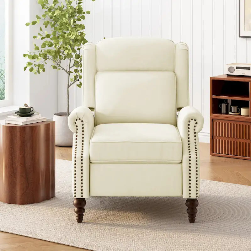 Fauteuil inclinable matelassé