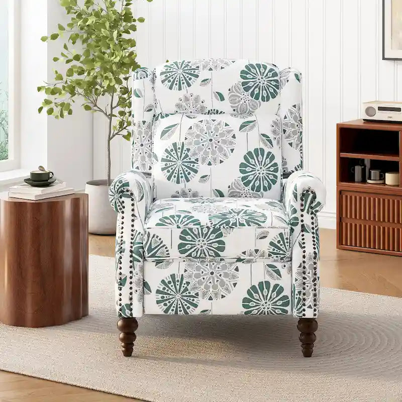 Fauteuil inclinable matelassé
