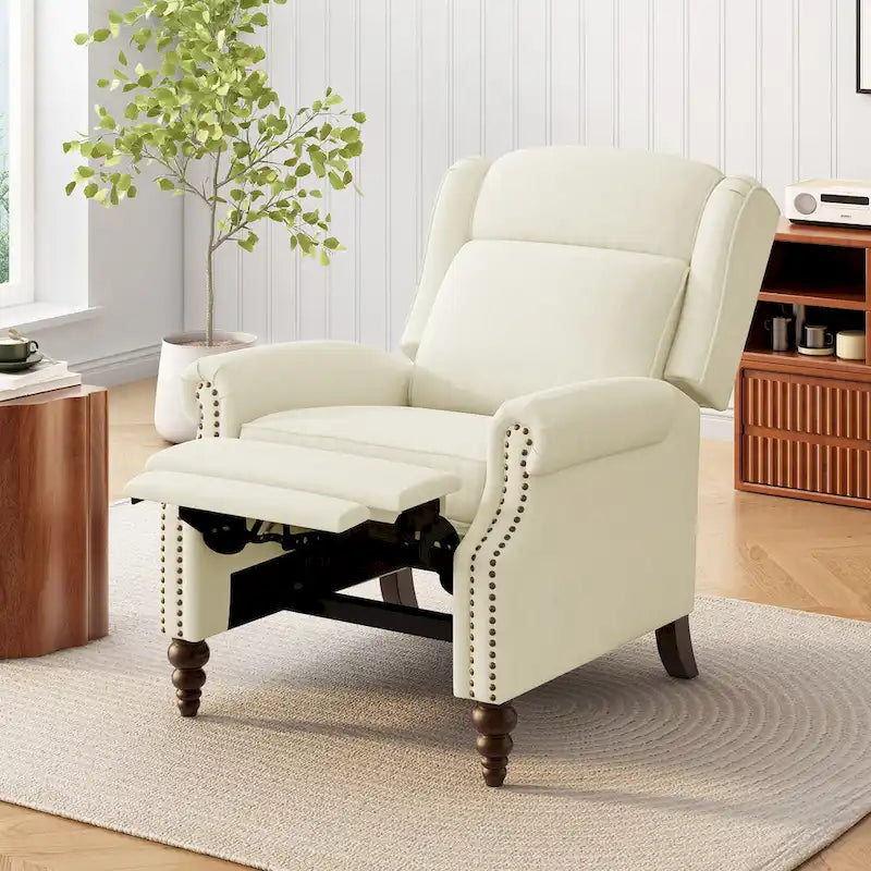Fauteuil inclinable matelassé