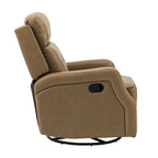 Fauteuil inclinable de salon avec piètement en métal