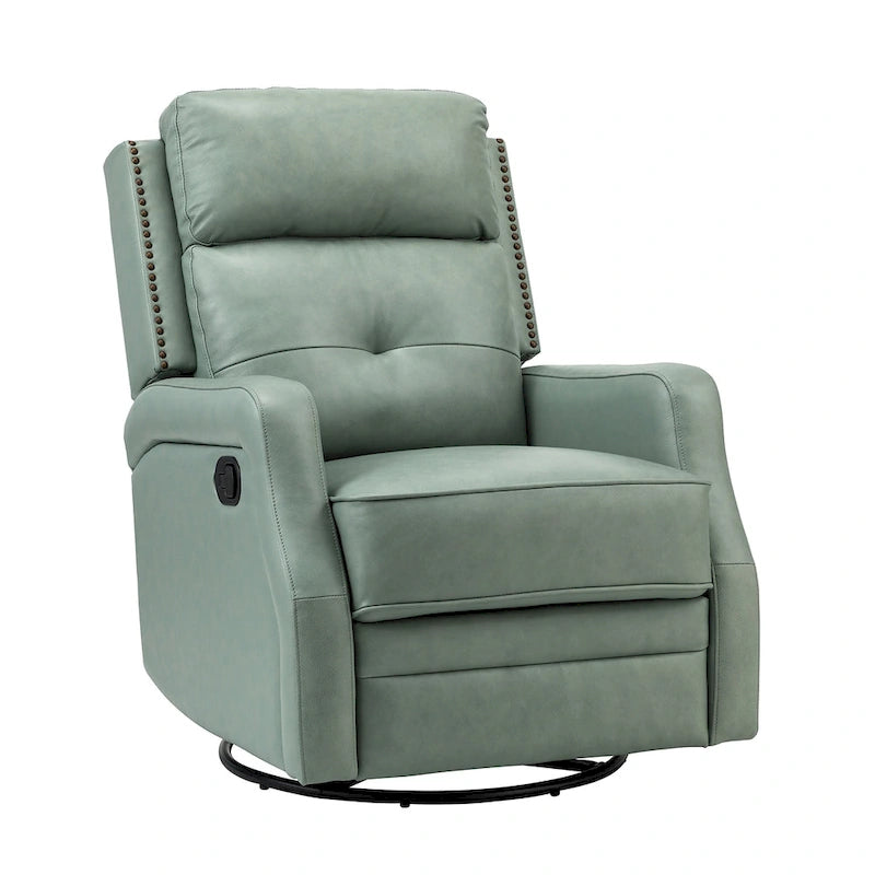 Fauteuil inclinable de salon avec piètement en métal