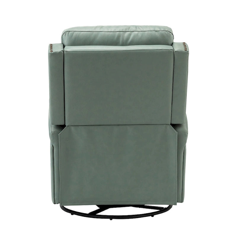 Fauteuil inclinable de salon avec piètement en métal