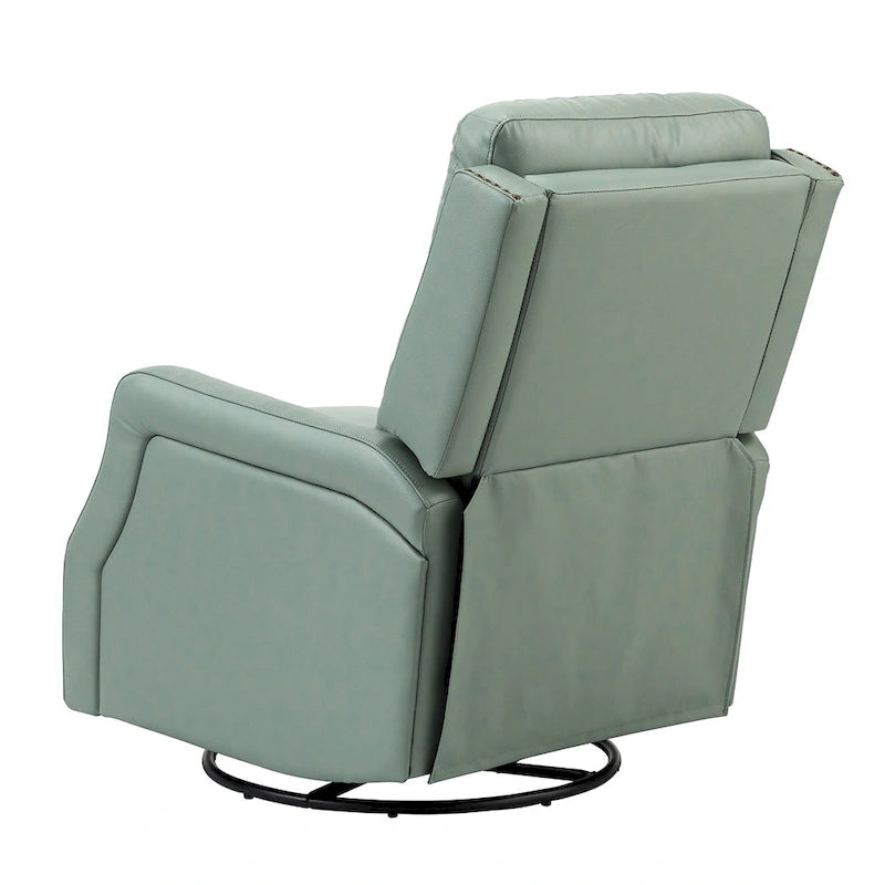 Fauteuil inclinable de salon avec piètement en métal
