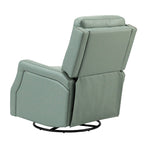 Fauteuil inclinable de salon avec piètement en métal