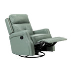 Fauteuil inclinable de salon avec piètement en métal