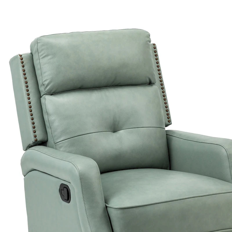 Fauteuil inclinable de salon avec piètement en métal
