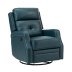 Fauteuil inclinable de salon avec piètement en métal