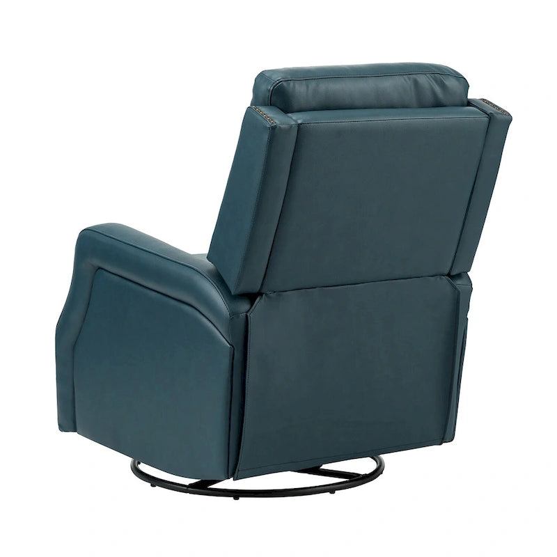 Fauteuil inclinable de salon avec piètement en métal