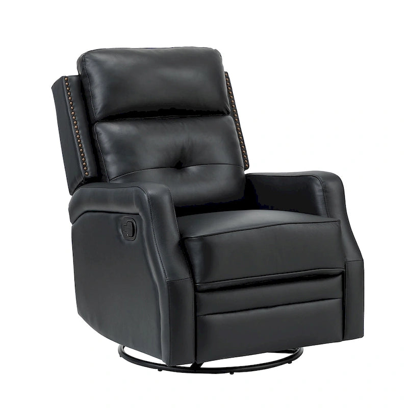 Fauteuil inclinable de salon avec piètement en métal