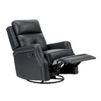 Fauteuil inclinable de salon avec piètement en métal