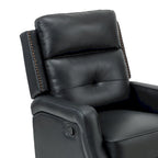 Fauteuil inclinable de salon avec piètement en métal