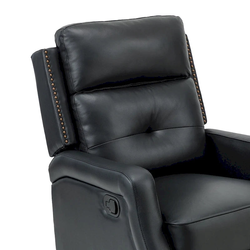 Fauteuil inclinable de salon avec piètement en métal