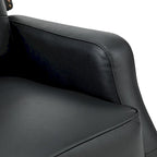 Fauteuil inclinable de salon avec piètement en métal