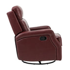 Fauteuil inclinable de salon avec piètement en métal