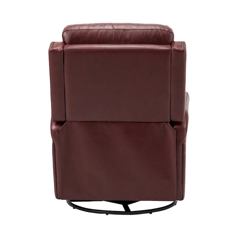 Fauteuil inclinable de salon avec piètement en métal