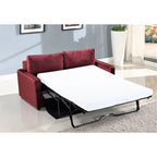 Canapé convertible en velours de 70 pouces de côté