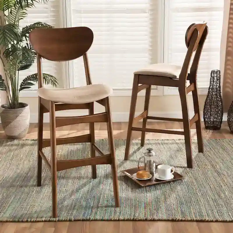 Tabouret de bar style médiéval moderne Katya