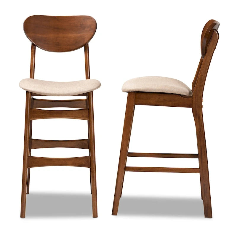 Tabouret de bar style médiéval moderne Katya