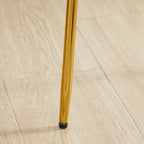 Tabourets de bar pivotants modernes en velours (lot de 2)