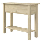 Console de table en bois 2 tiroirs