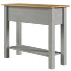 Console de table en bois 2 tiroirs