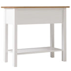 Console de table en bois 2 tiroirs