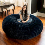 Canapé cocon de 1,80 m - grand pouf pour adulte