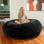 Canapé cocon de 1,80 m - grand pouf pour adulte