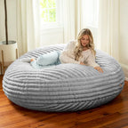 Canapé cocon de 1,80 m - grand pouf pour adulte