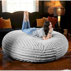 Canapé cocon de 1,80 m - grand pouf pour adulte