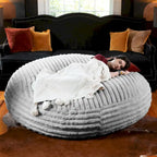 Canapé cocon de 1,80 m - grand pouf pour adulte