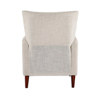 Ensemble de 2 fauteuils inclinables manuels modernes avec pieds en bois massif