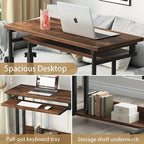 Table d'ordinateur portable portable pour canapé et lit, petite table debout réglable en hauteur