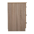 Table de chevet en bois à 3 tiroirs