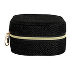 Boîte de rangement de voyage pour bijoux en tissu Household Essentials - 5,0 L x 3,8 l x 2,0 H