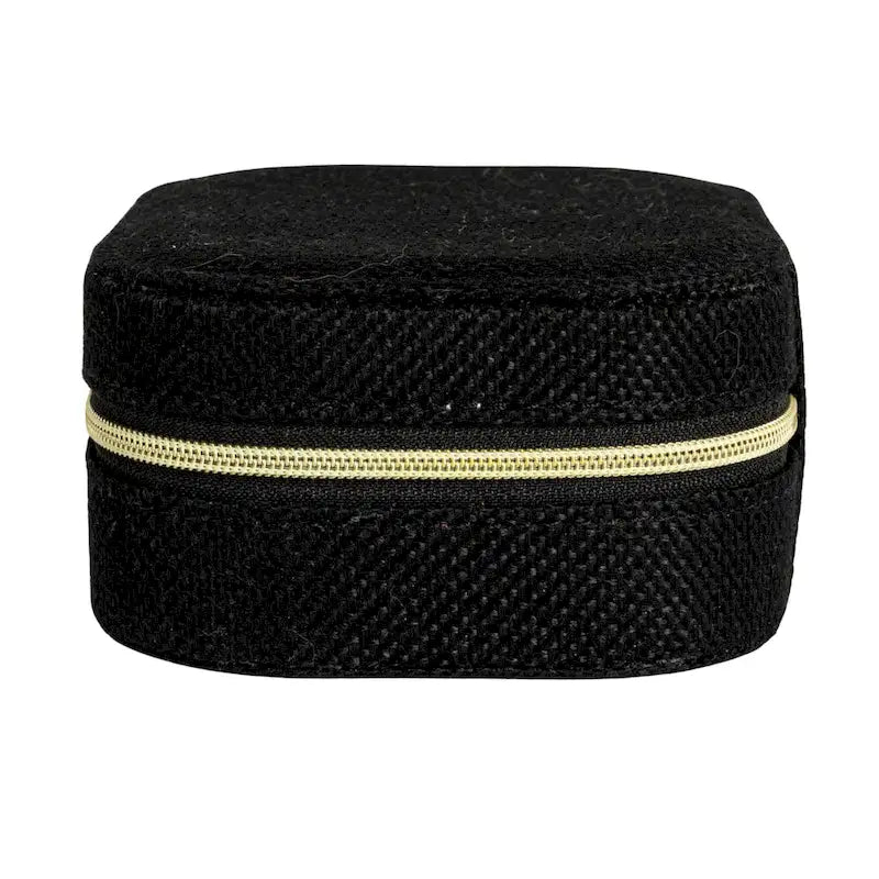Boîte de rangement de voyage pour bijoux en tissu Household Essentials - 5,0 L x 3,8 l x 2,0 H