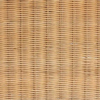 Banc d'appoint moderne bohème en rotin naturel marron