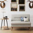 Causeuse, petit canapé moderne et confortable pour la chambre et le salon, petite causeuse pour petits espaces, montage facile