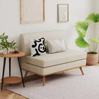 Causeuse, petit canapé moderne et confortable pour la chambre et le salon, petite causeuse pour petits espaces, montage facile