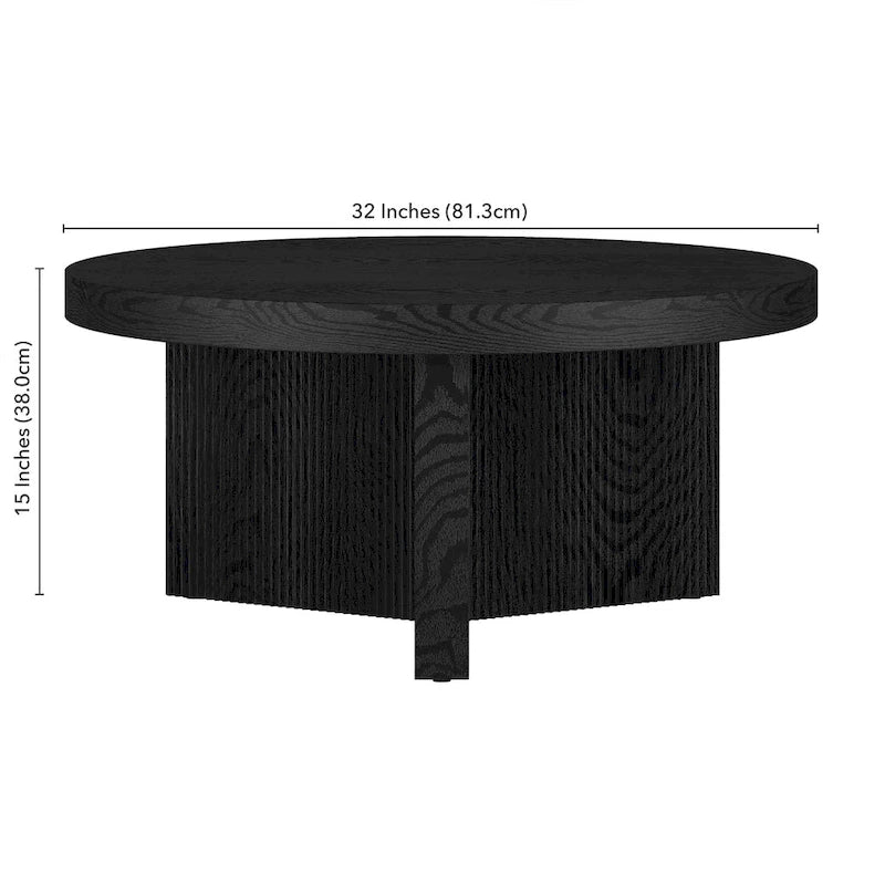 Table basse ronde de 32 de large - 32 de large