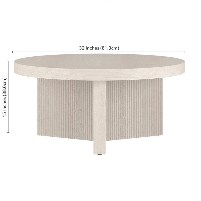 Table basse ronde de 32 de large - 32 de large