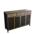 Buffet moderne avec tiroirs et portes