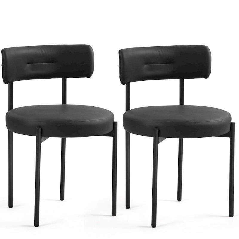 Chaises de salle à manger, chaises de cuisine modernes du milieu du siècle, lot de 2