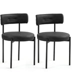 Chaises de salle à manger, chaises de cuisine modernes du milieu du siècle, lot de 2