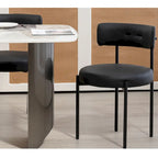 Chaises de salle à manger, chaises de cuisine modernes du milieu du siècle, lot de 2